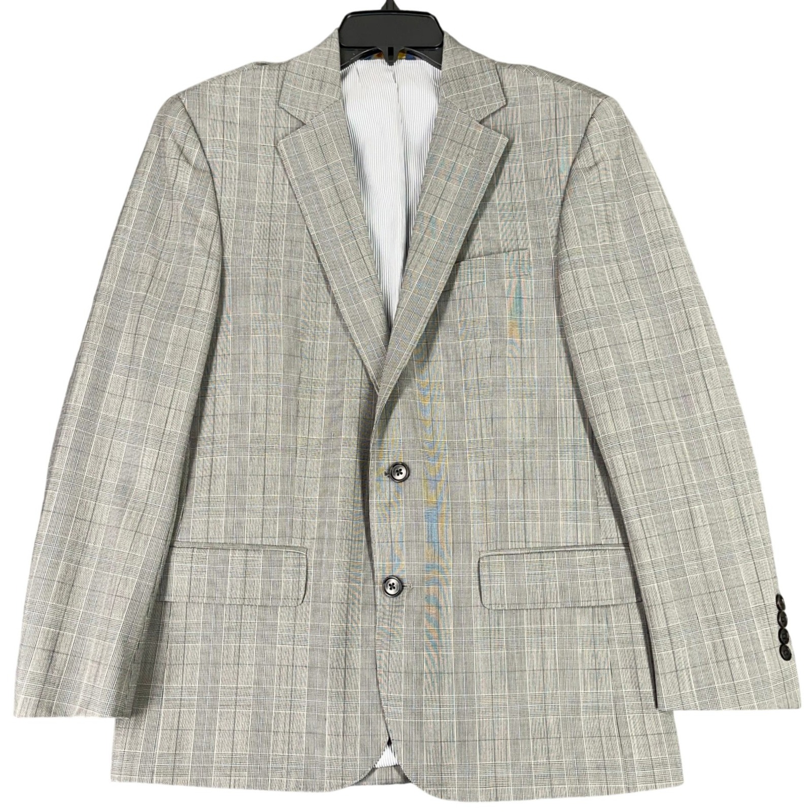Brooks Brothers Glen Plaid Explorer Regent Fit Sport Coat Travel Mens 40s